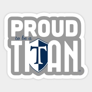 Webster Thomas High School Proud to be a Titan Sticker